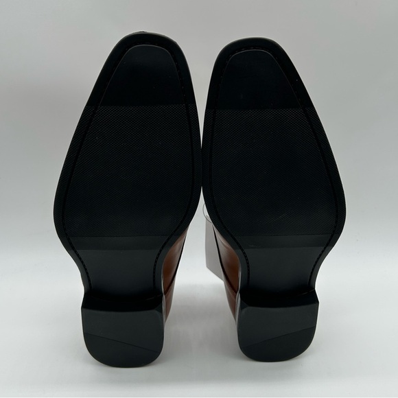 Perry Ellis Men’s Brown Leather Upper Dress Shoes Size 11.5 NWT - Picture 8 of 12